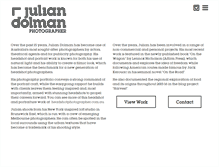 Tablet Screenshot of juliandolman.com